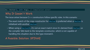 Solving the Dilemma of Inheriting Constructors in C+ + : Allowing Vector2D to Construct Vector