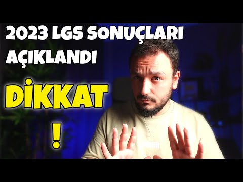 2023 LGS Sonuçları