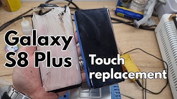 Samsung Galaxy S8 Plus touchscreen replacement - Full video 4K