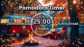 Improve Your Focus with the 25/5 Pomodoro Technique • 25 Minute Timer for Study with 5 Minute Break