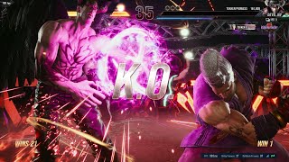 Tekken 8 Daggersterpaul Vs Mr 0Devil Jin Rank Match