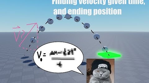 Projectile Velocity Roblox Studio - Scripting with Itso!