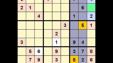 How to Solve Los Angeles Times Sudoku Expert March 27, 2022