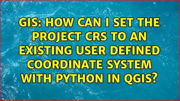 How can I set the project CRS to an existing User Defined Coordinate System with python in QGIS?