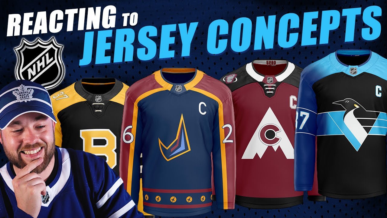 Hockey fans will love these NHL colour rush jersey concepts