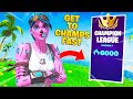 HOW TO Get To CHAMPION League FAST In SEASON 6!(Fortnite Arena Tips!)
