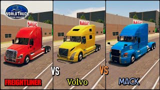 World Truck Driving Simulator - Freightliner VS Mack VS Volvo screenshot 5