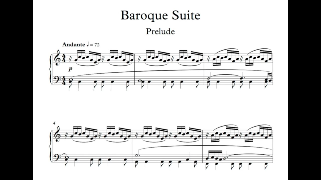 Marcello Severo - Baroque Suite (2019) - YouTube