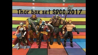 Hasbro, THOR SET   San Diego Comic Con Exclusive 2017