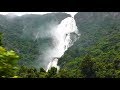 Dudhsagar Waterfalls in full flow - 12779 Goa Exp. (July 18, 2017)