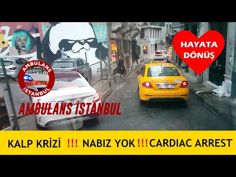 !! KALP KRİZİ !! !! CARDIAC ARREST !! Ambulans İstanbul  Ambulance Turkey