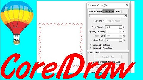 Corel Draw Tips & Tricks  Marco Circles on a Curve VS Blend and or Object to Path