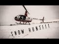 Miller Group Helicopter Hog Hunts in the Snow!