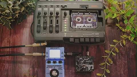 Lofi Ambient Jam | Bastl Instruments KASTLE V1.5 | ZOOM MS-70CDR | FOSTEX X-12