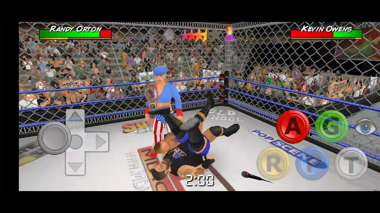 Wrestling Empire : Randy Orton vs Kevin Owens | Steel Cage Match 