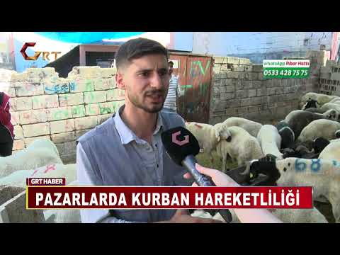 PAZARLARDA KURBAN HAREKETLİLİĞİ