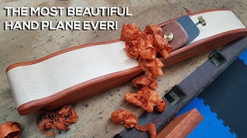 THE MOST BEAUTIFUL WOODEN HAND PLANE BUILD | MUST SEE |Dave Stanton