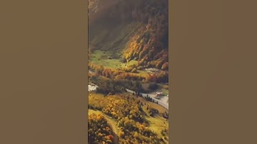 Peaceful River & Mountain | Nature Sounds for Relaxation #Shorts