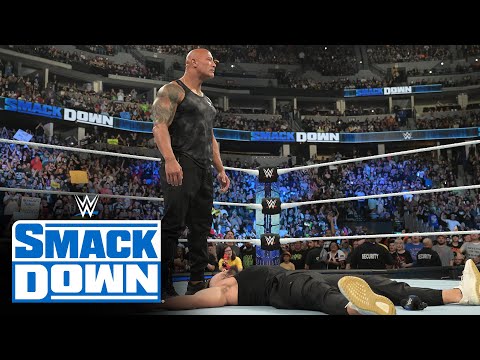 The Rock dishes out the People’s Elbow to Austin Theory: SmackDown, Sept. 15, 2023