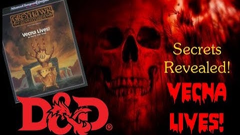 RPG Retro Review | Vecna Lives!