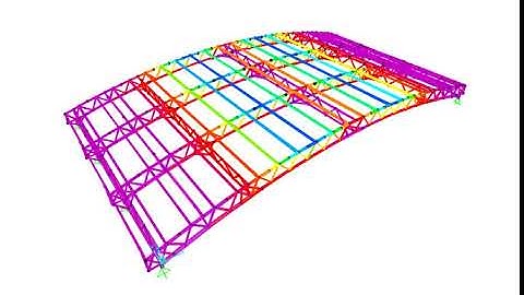 Lateral Buckling of Steel Truss