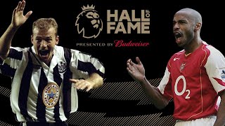 Alan Shearer and Thierry Henry: Welcome to the Premier League Hall of Fame