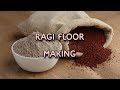 Ragi floor  ragi power making step by step at floor mill