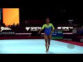 Das pranati ind  2019 artistic worlds stuttgart ger  qualifications floor exercise