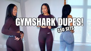 AFFORDABLE GYMSHARK WORKOUT DUPES! Workout Try-On Haul - Echt Apparel $50 Sets! Dupe Leggings 2021