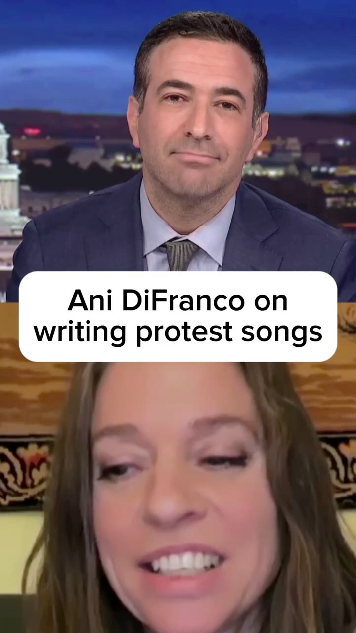 Ani DeFranco on writing protest songs