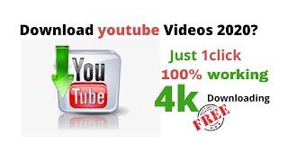 4k youtube video downloder software |2020 screenshot 1