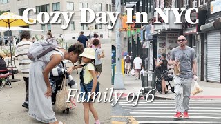 Summer Days In NYC | Family of 6 | Brooklyn Farmers' Market & Prospect Park | Relatable Family Life!