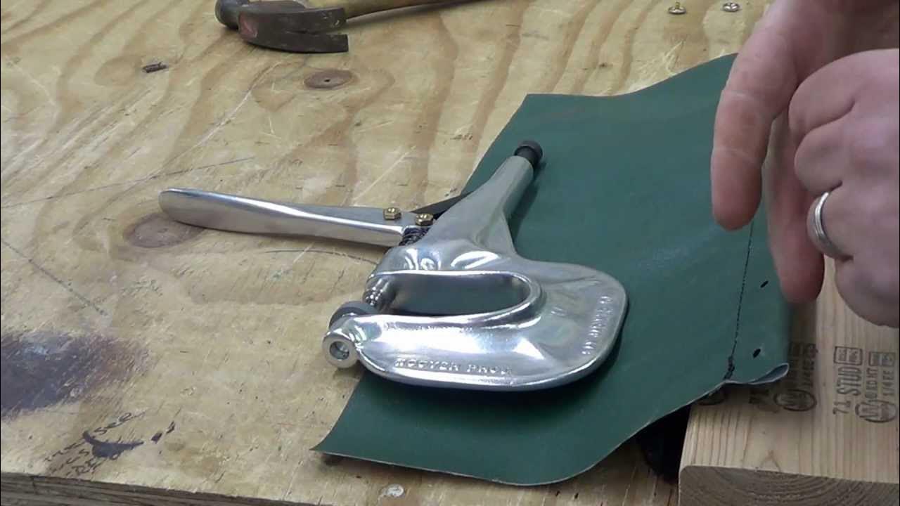 Upholstery "How to Install Snaps on a Boat Cover" YouTube