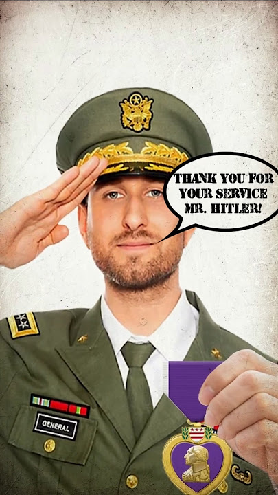 The U.S. Navy gave Hitler a Purple Heart #history