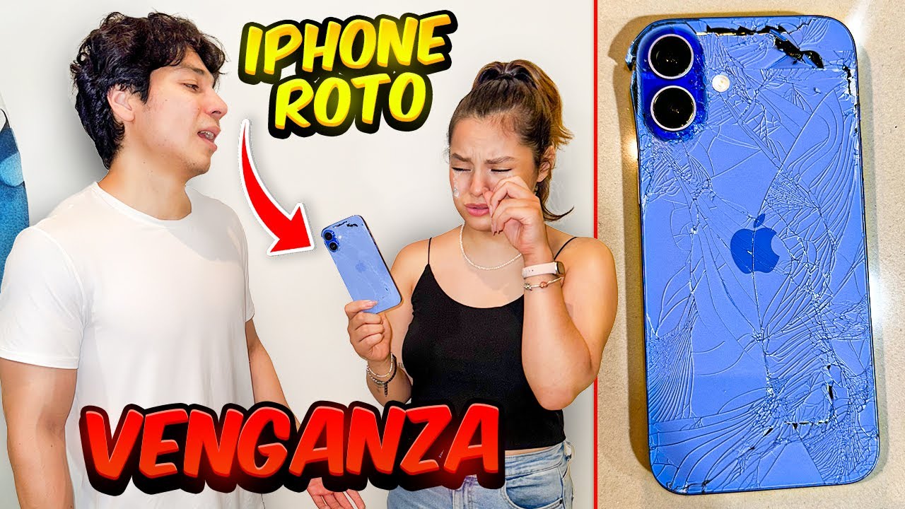 LE DESTRUYO EL IPHONE 16 PLUS A BARBIE 3 MESES DESPUÉS DE REGALÁRSELO POR VENGANZA - Yair17