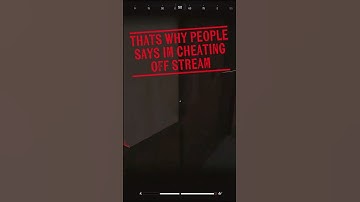 Caught Cheating Off Stream