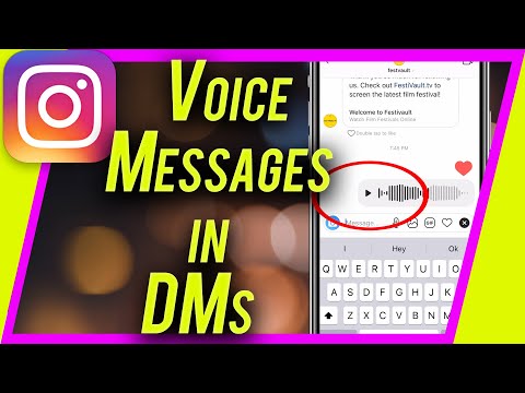 Instagram Voice Message