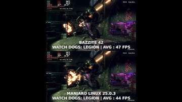 Bazzite VS Manjaro | Linux Gaming Benchmarks #linuxandbenchmark #gaming #gamingonlinux