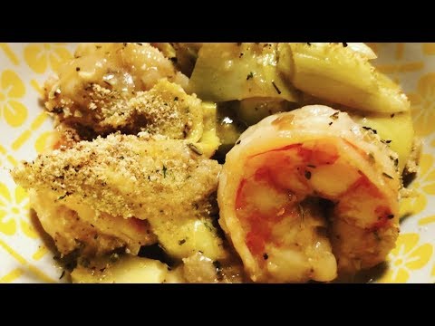 Instant Pot Shrimp Oreganata