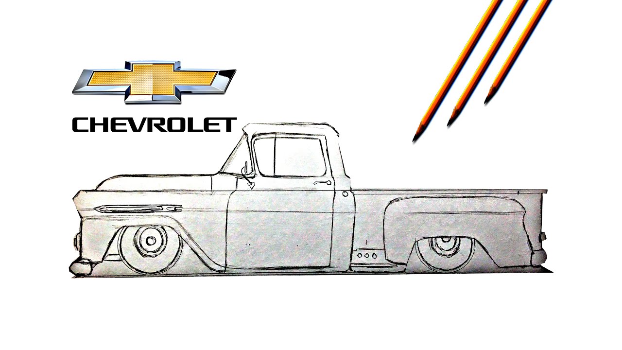 Como Aprender a DIBUJAR / CHEVROLET APACHE 1957 AL PISO + ( RETO 2020 ) -  thptnganamst.edu.vn