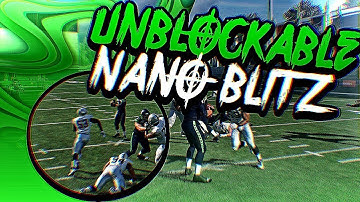 UNBLOCKABLE DOUBLE EDGE NANO BLITZ IN MADDEN 20! | EASIEST NANO BLITZ IN MADDEN 20