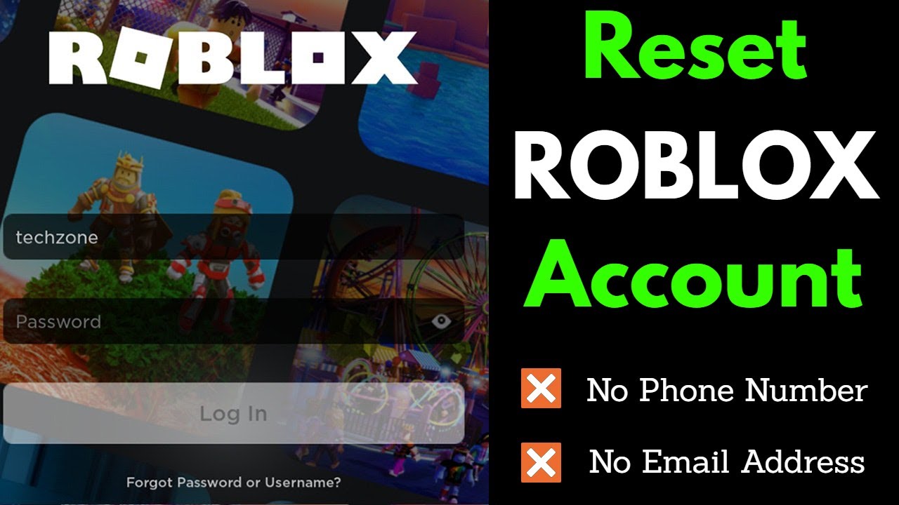 How to Recover Roblox Account Without Email or Password - 2022 