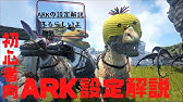 Ark 今更聞けない 設定のあれこれ 初心者向け Youtube