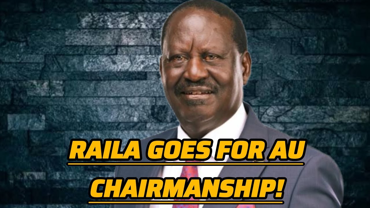 Raila goes for Africa Union Chairmanship!#Raila #worldofconflicts #ChatROD #AU