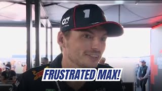Max Verstappen FRUSTRATED After Qualifying P5 at Mexico GP