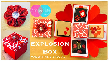 DIY Explosion Box Tutorial | Valentine
