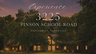 Where Luxury and Legacy Meet | 3225 Pinson School Rd | Greenbrier, Tennessee