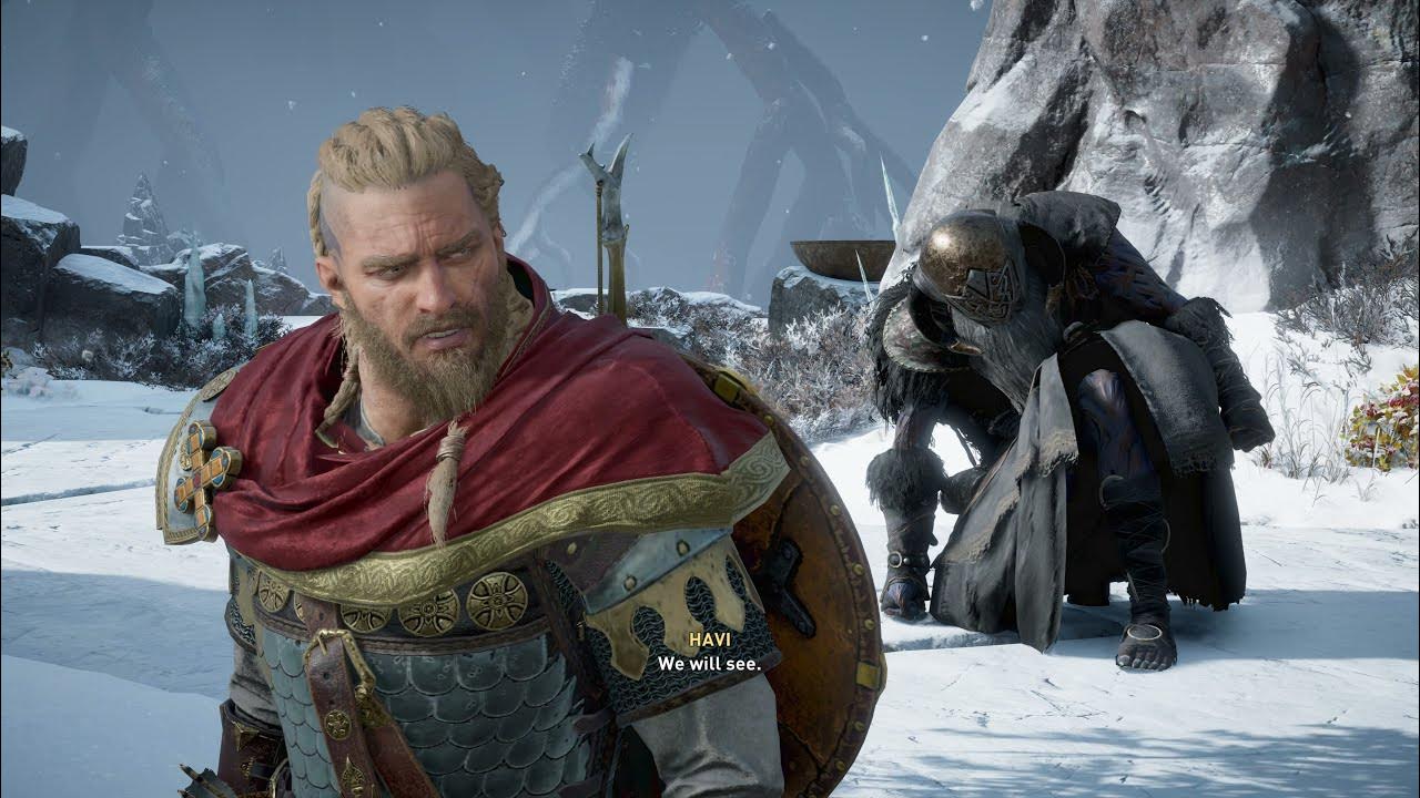 [4K60FPS, HDR] Assassin's Creed Valhalla Mimir wants to know your location, Eivor. YouTube