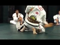 Rener Gracie rolling with brown belt at Norfolk Karate Academy