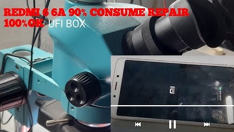 REDMII 6A MI LOGO 90%/auto restart redmi